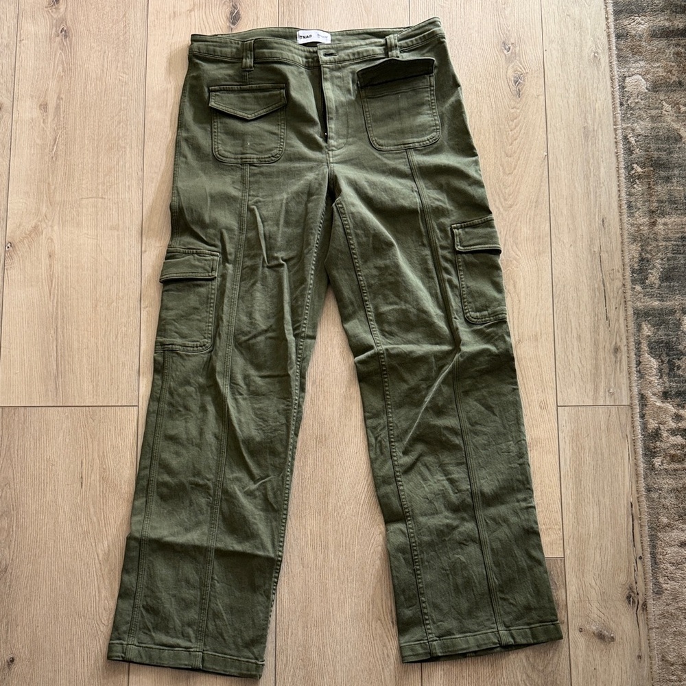 Olive Green Cargo Pants